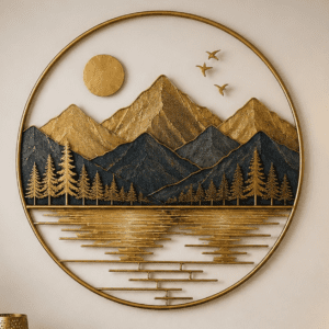 Serene Mountains Metal